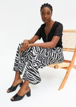 bonprix T-shirt en coton côtelé|Femme T-Shirts & Tops