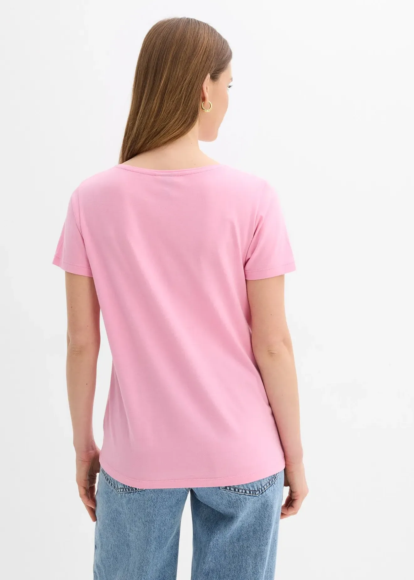 Femme bonprix T-Shirts & Tops|T-shirt en coton et viscose
