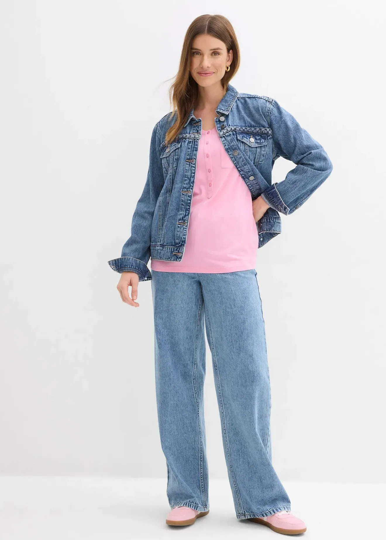 Femme bonprix T-Shirts & Tops|T-shirt en coton et viscose