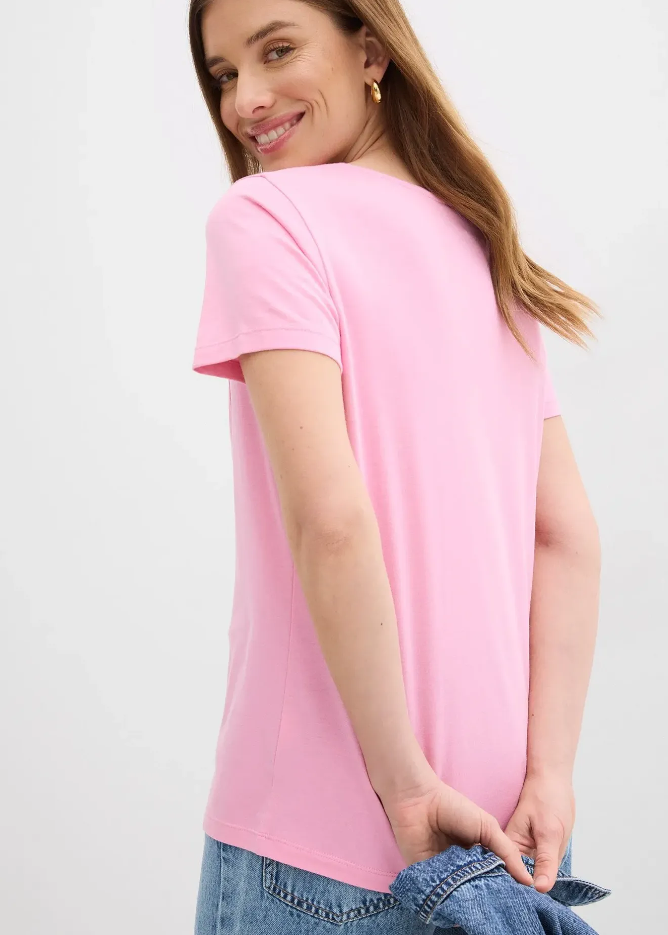 Femme bonprix T-Shirts & Tops|T-shirt en coton et viscose