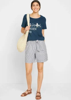 Femme bonprix T-Shirts & Tops|T-shirt en coton extensible