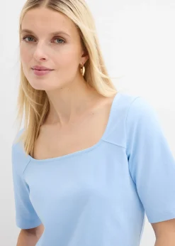 Femme bonprix Basiques|T-Shirts & Tops|T-shirt en coton épais