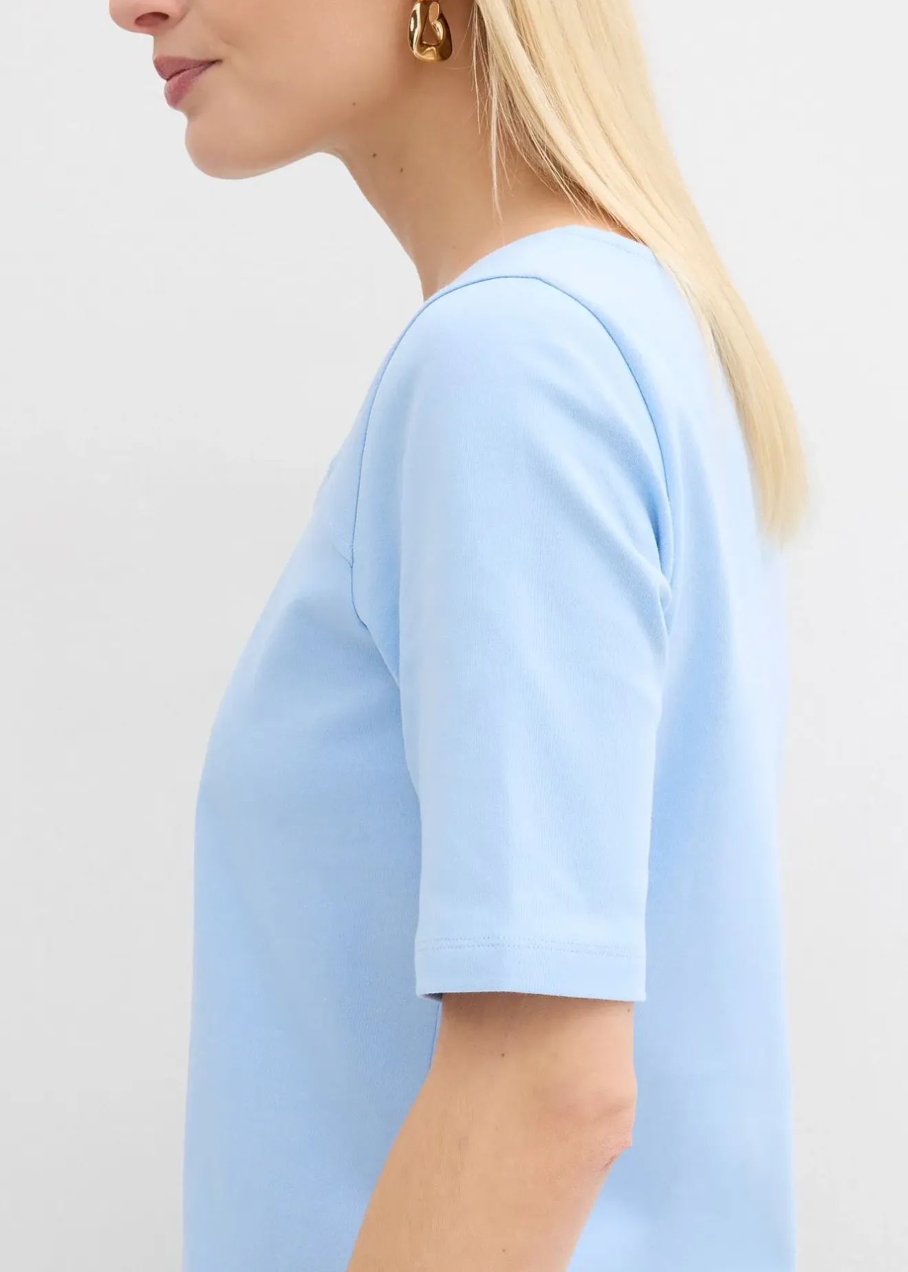 Femme bonprix Basiques|T-Shirts & Tops|T-shirt en coton épais