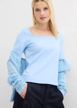 Femme bonprix Basiques|T-Shirts & Tops|T-shirt en coton épais