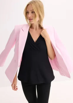 bonprix T-shirt en jersey à décolleté plongeant|Femme T-Shirts & Tops