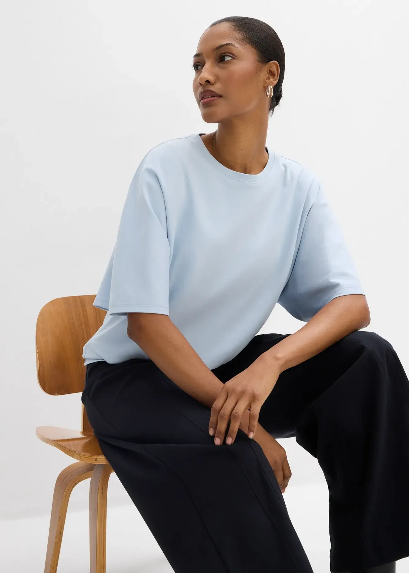 Femme bonprix T-Shirts & Tops|T-shirt en jersey lourd