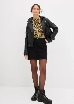 bonprix T-shirt en maille près du corps|Femme Maille|T-Shirts & Tops