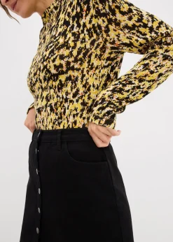 bonprix T-shirt en maille près du corps|Femme Maille|T-Shirts & Tops