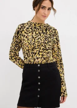 bonprix T-shirt en maille près du corps|Femme Maille|T-Shirts & Tops