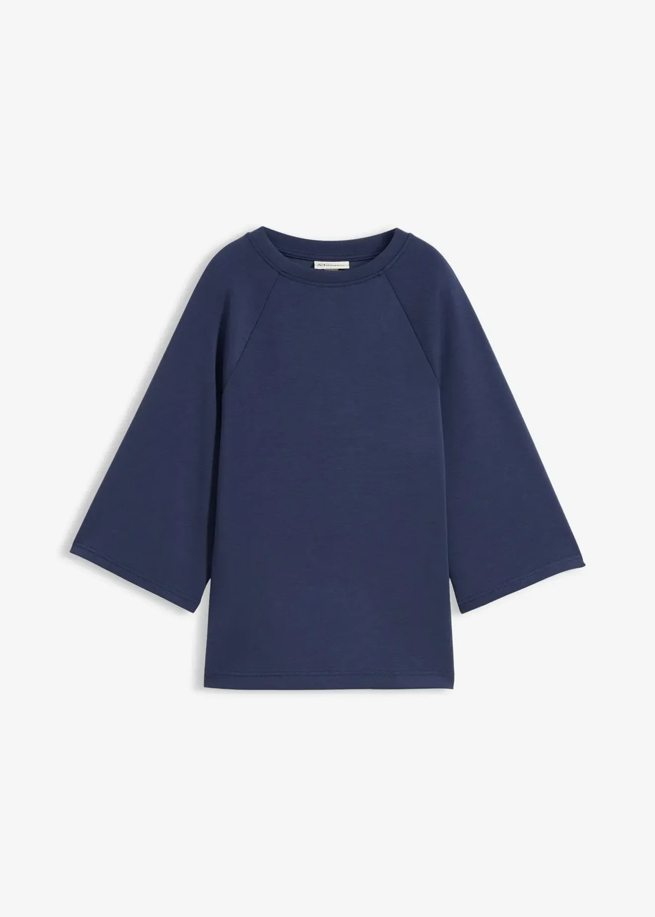 Femme bonprix T-Shirts & Tops|T-shirt en matière néoprène avec empiècement élastique