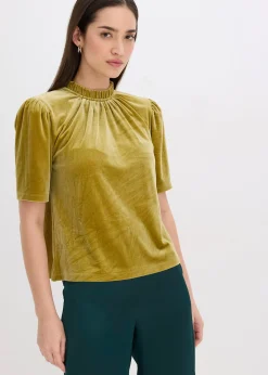 Femme bonprix T-Shirts & Tops|T-shirt en velours