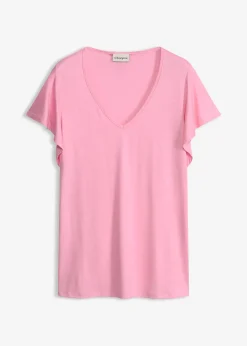 Femme bonprix T-Shirts & Tops|T-shirt en viscose douce
