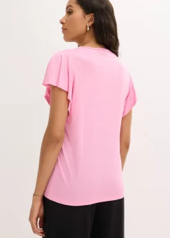 Femme bonprix T-Shirts & Tops|T-shirt en viscose douce