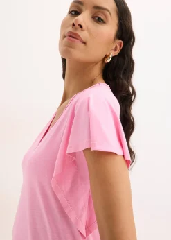 Femme bonprix T-Shirts & Tops|T-shirt en viscose douce