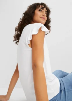 bonprix T-shirt en viscose extensible|Femme T-Shirts & Tops