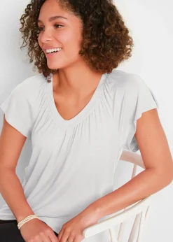 bonprix T-shirt en viscose extensible|Femme T-Shirts & Tops