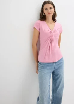 bonprix T-shirt en viscose extensible|Femme T-Shirts & Tops