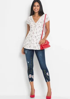 bonprix T-shirt en viscose extensible|Femme T-Shirts & Tops