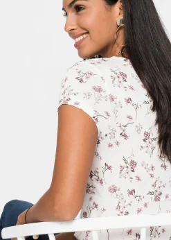 bonprix T-shirt en viscose extensible|Femme T-Shirts & Tops