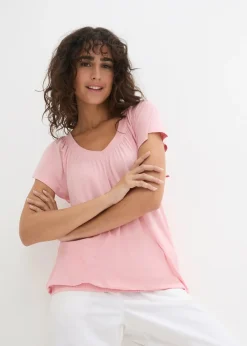 bonprix T-shirt en viscose extensible|Femme T-Shirts & Tops