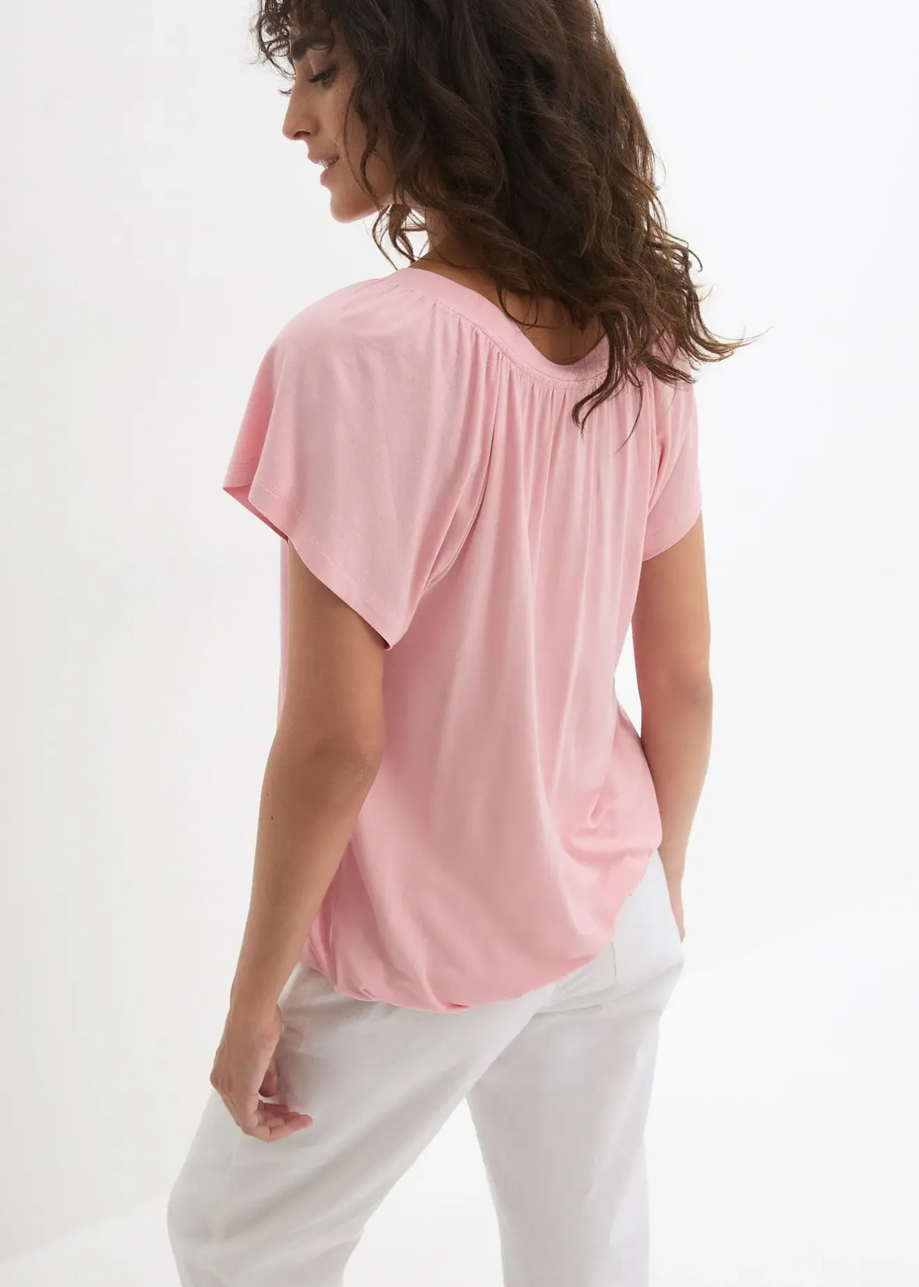 bonprix T-shirt en viscose extensible|Femme T-Shirts & Tops