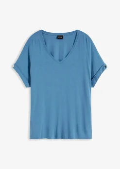 Femme bonprix T-Shirts & Tops|T-shirt en viscose fluide