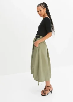 bonprix T-shirt encolure Bardot en viscose extensible|Femme T-Shirts & Tops