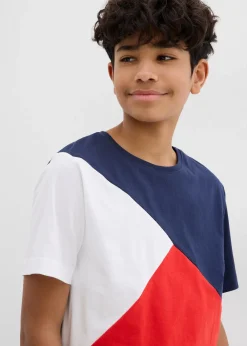 bonprix T-shirt et bermuda molletonné (ens. 2 pces.) 100% coton|Enfant Vêtements Enfant|Garçons 9-16 Ans·Shorts