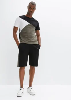 bonprix T-shirt et bermuda sweat (ens. 2 pces)|Homme Vêtements De Sport|Pantalons