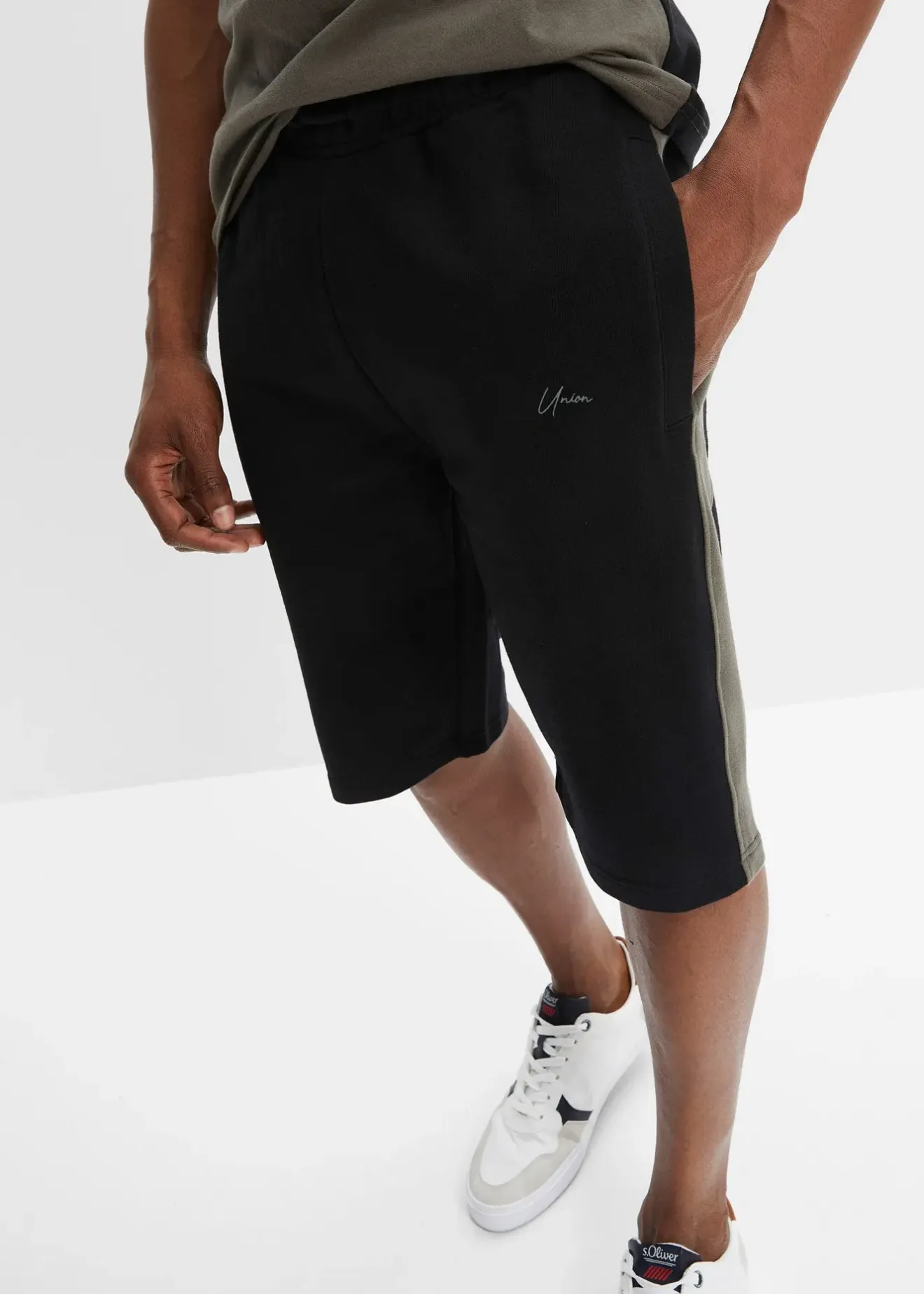 bonprix T-shirt et bermuda sweat (ens. 2 pces)|Homme Vêtements De Sport|Pantalons