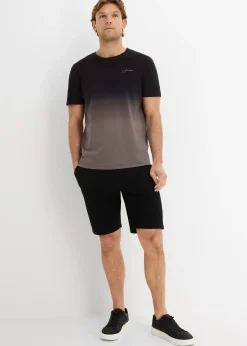 bonprix T-shirt et bermuda sweat (ens. 2 pces)|Homme Pantalons|T-Shirts & Polos