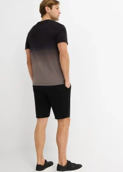 bonprix T-shirt et bermuda sweat (ens. 2 pces)|Homme Pantalons|T-Shirts & Polos