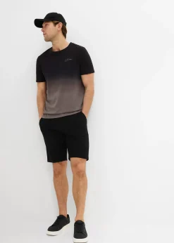 bonprix T-shirt et bermuda sweat (ens. 2 pces)|Homme Pantalons|T-Shirts & Polos