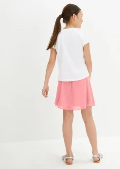 bonprix T-shirt et jupe (ens. 2 pces)|Enfant Vêtements Enfant|Filles 9-16 Ans·T-Shirts & Chemisiers