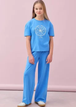 bonprix T-shirt et pantalon (ens. 2 pces) en coton extensible|Enfant Vêtements Enfant|Filles 9-16 Ans·Pulls & Sweats