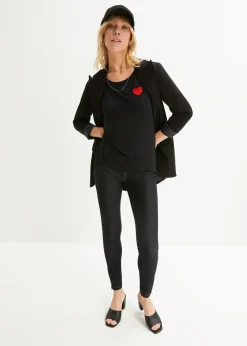 bonprix T-shirt fluide, plus long derrière|Femme T-Shirts & Tops