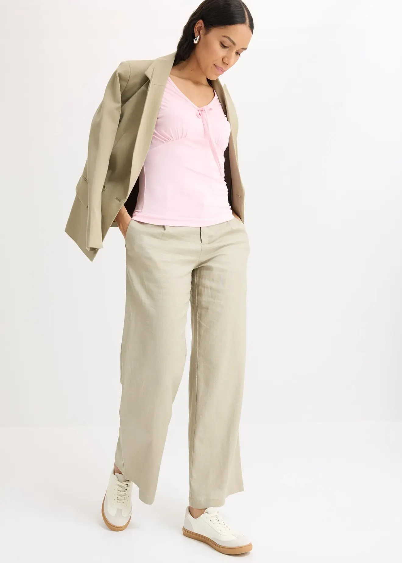 bonprix T-shirt froncé|Femme T-Shirts & Tops