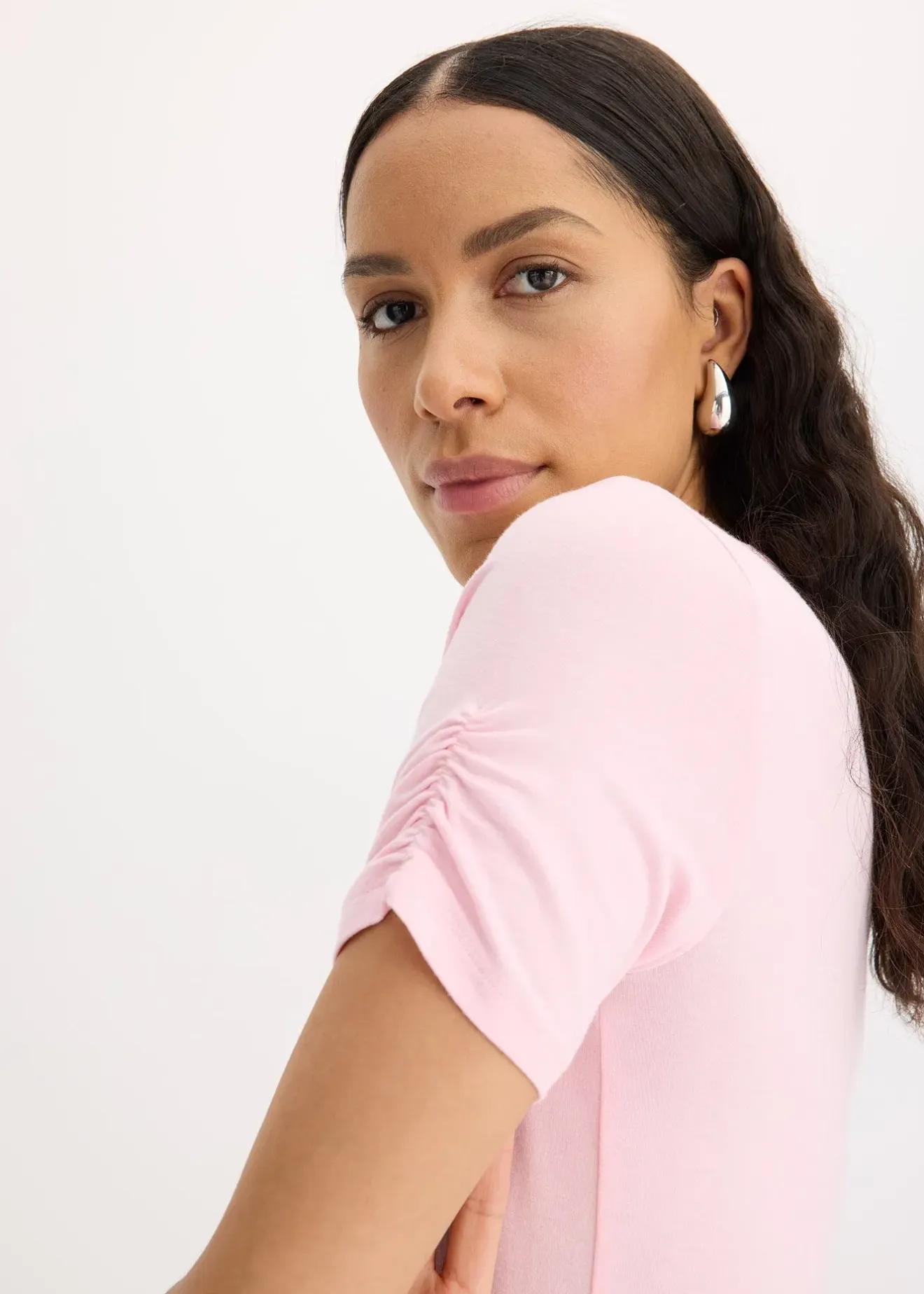 bonprix T-shirt froncé|Femme T-Shirts & Tops