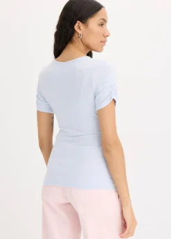 Femme bonprix T-Shirts & Tops|T-shirt froncé