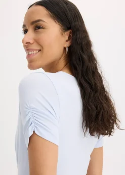 Femme bonprix T-Shirts & Tops|T-shirt froncé