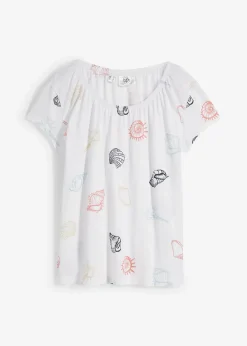 Femme bonprix T-Shirts & Tops|T-shirt imprimé à col rond