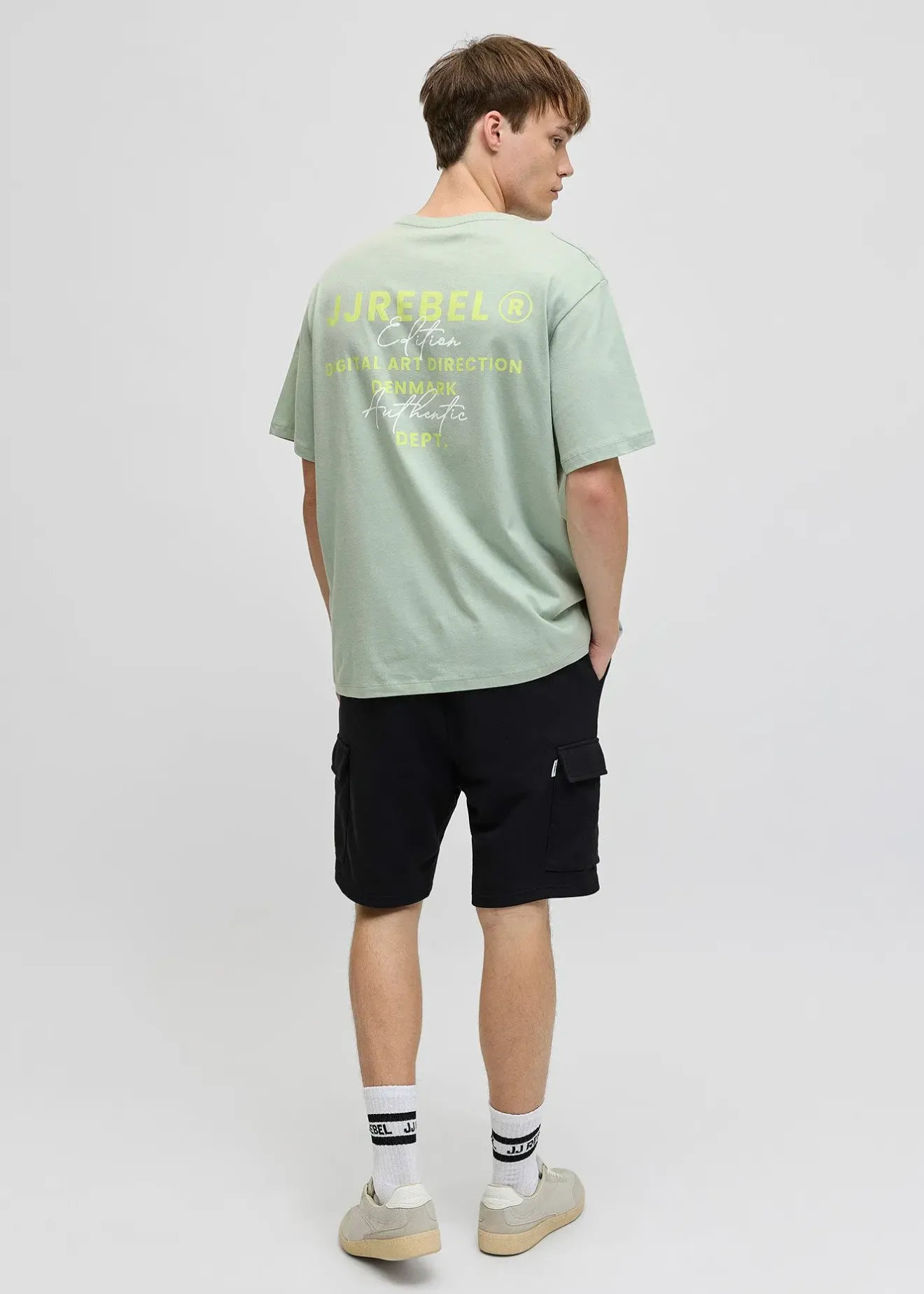 Homme JJ REBEL T-Shirts & Polos|T-shirt 100% coton