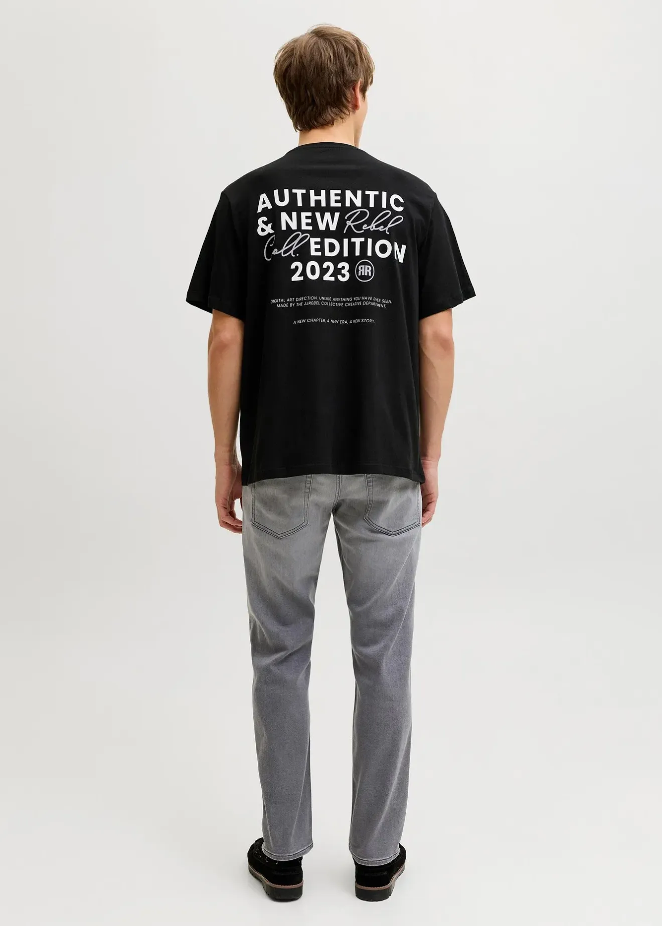 Homme JJ REBEL T-Shirts & Polos|T-shirt 100% coton