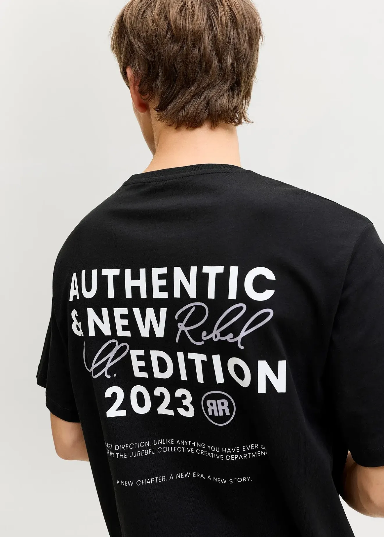 Homme JJ REBEL T-Shirts & Polos|T-shirt 100% coton