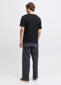 Homme JJ REBEL T-Shirts & Polos|T-shirt loose, 100% coton