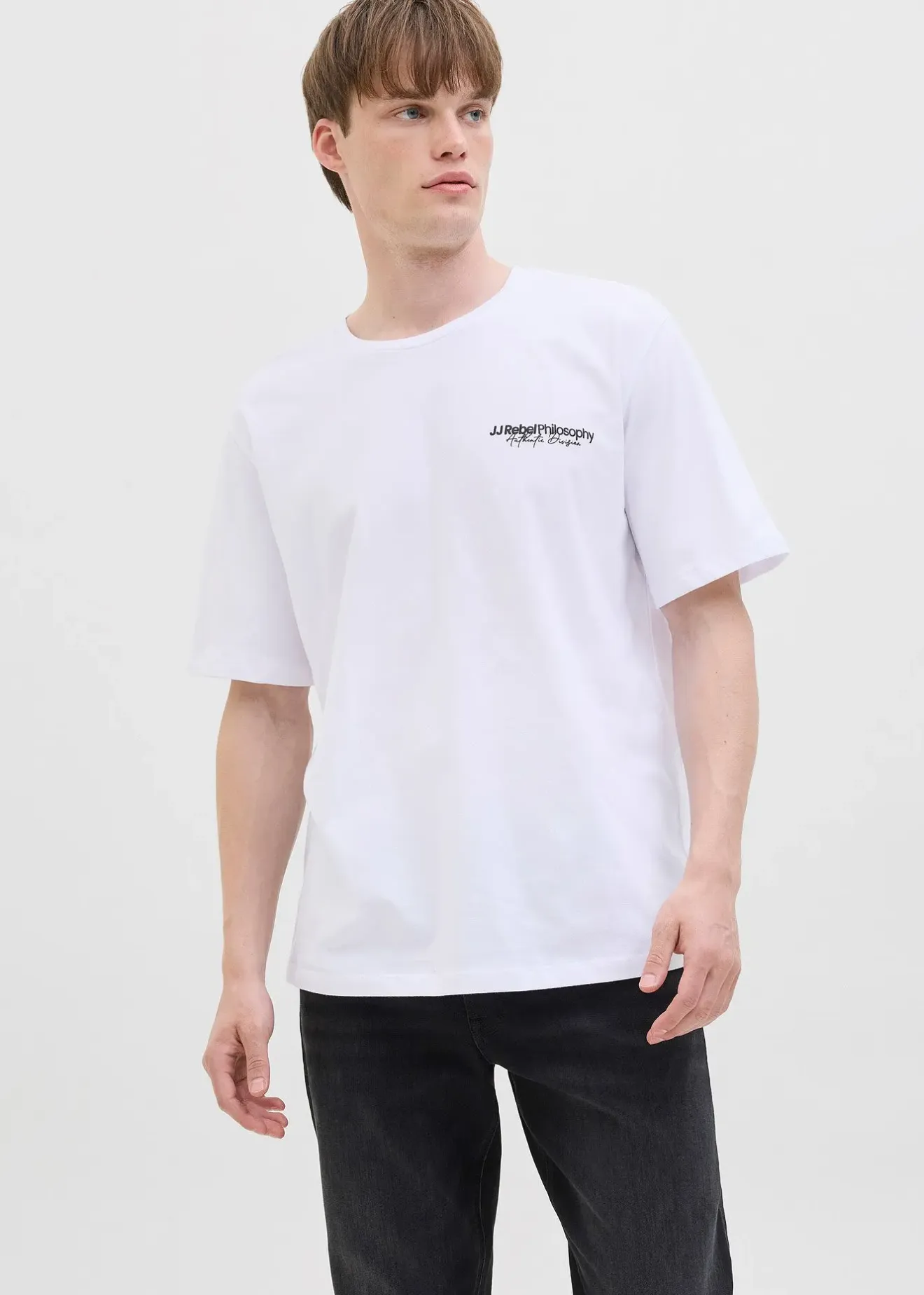 JJ REBEL T-shirt loose, 100% coton|Homme T-Shirts & Polos