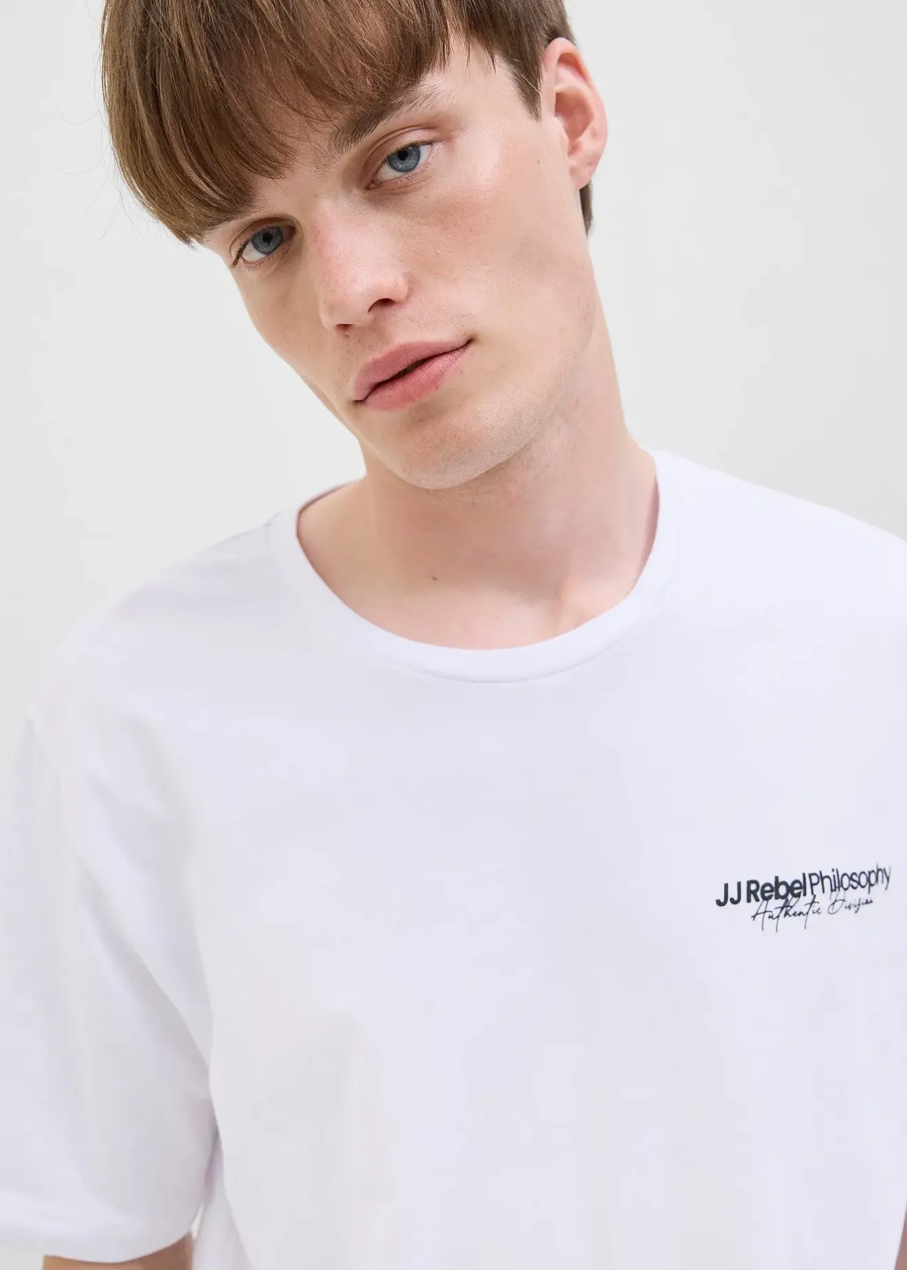 JJ REBEL T-shirt loose, 100% coton|Homme T-Shirts & Polos