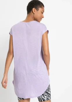bonprix T-shirt long en viscose mélangée|Femme T-Shirts & Tops