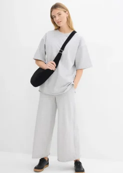 Femme bonprix Sweats|T-shirt long sweat 100% coton