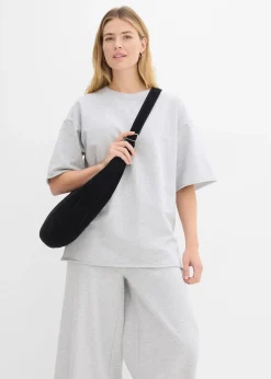 Femme bonprix Sweats|T-shirt long sweat 100% coton